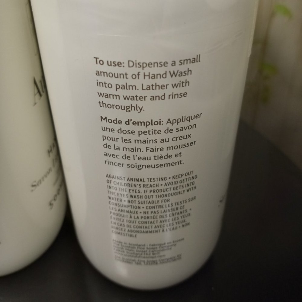 Hand Soap 2 SCOTTISH FINE SOAPS 17.5oz Scotty Dog - Picture 3 of 4